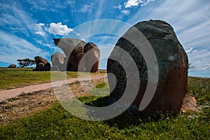 Granite inselberg photo