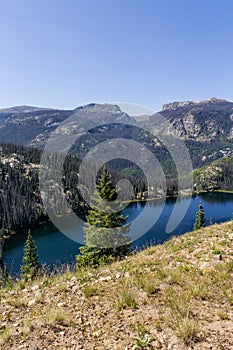 Granite Lake Colorado Wilderness Scene