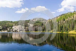 Granite Lake Colorado Wilderness Scene