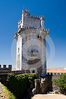 Granite and marble keep (Torre de Menagem), in Beja, Portugal