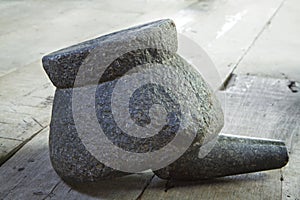 Granite Mortar and Pestle