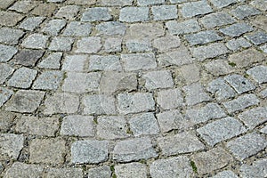 Granite pavement