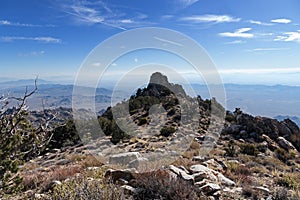 Granite Pinnacle From Granite Mountain Summit photo