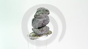 Granite is rich in quartz, mica and feldspar