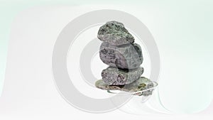Granite is rich in quartz, mica and feldspar