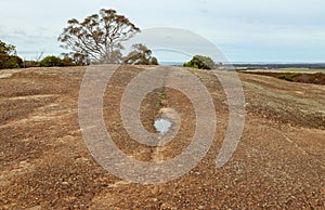 Granite rock formation at You Yangs Regional Park