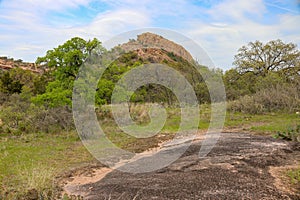 Granite Rock formations - Enchanted Rock State Park Texas