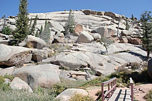 Granite Rock formations at Vedauwoo Recreation Area