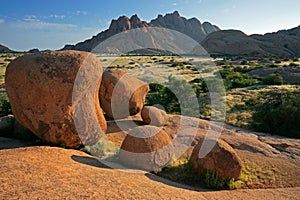 Granite rock landscape