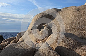 Granite rocks, Capo testa photo