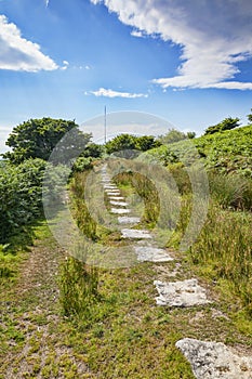 Granite Slabs Bodmin Moor Cornwall UK