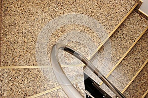 Granite stairs