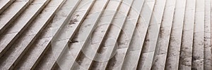 Granite stairs steps background, construction detail