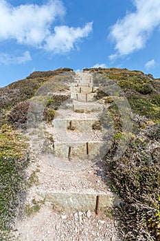 Granite steps near porthtowan