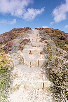 Granite steps near porthtowan