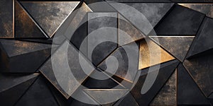 Granite Stone Creative Abstract Geometric Wallpaper.