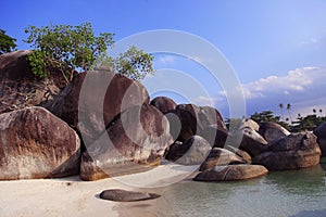 Granite stone formation
