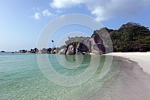 Granite stone formation