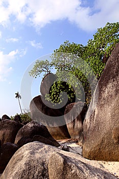 Granite stone formation