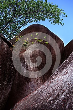 Granite stone formation