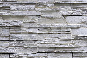 Granite stone gray decorative brick wall