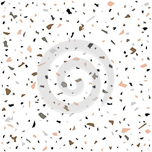 Granite stone terrazzo floor texture.