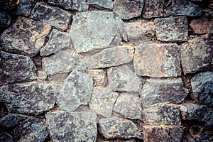 granite stone wall, masonry texture