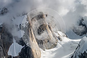 Granite Walls in the Alaska Range