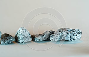 Granites are coarsely crystalline plutonic rocks plutonites rich in quartz and feldspar