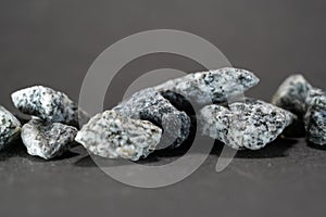 Granites are coarsely crystalline plutonic rocks plutonites rich in quartz and feldspar