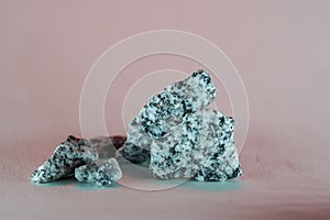 Granites are coarsely crystalline plutonic rocks photo