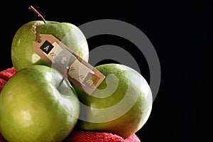 Granny Smith Apples still life