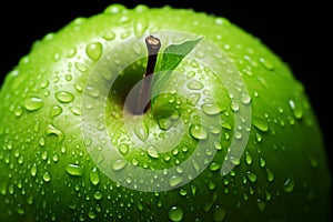 Granny smith is a sweet and sour, juicy green apple of great taste.