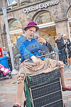 Granny Turismo in Street Theatre