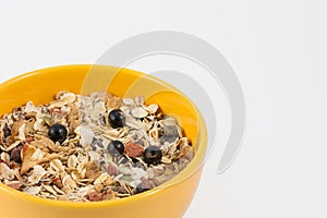 Granola in a bowl