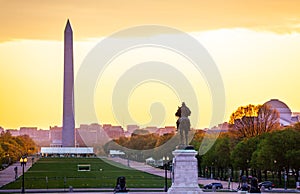 Grant Memorial statue, George Washington Monument