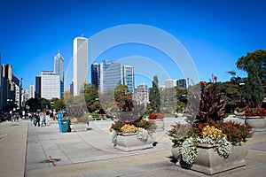 Grant Park in Chicago, Illinois, USA