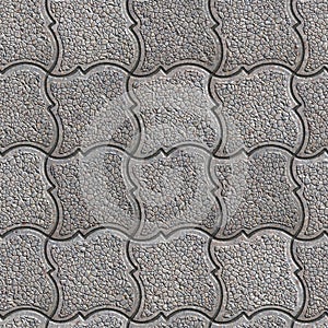 Granular Paving Slabs. Seamless Tileable Texture.