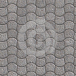 Granular Paving Slabs. Seamless Tileable Texture.