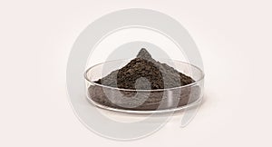 Granulated Hematite, a natural mineral based on iron oxide, applied in foundry molds, paints, coating, grout, graphite,