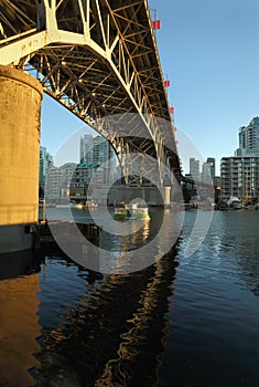 Granville Bridge, False Creek, Vancouver