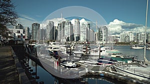 Granville Island Marina and Yaletown Vancouver 4K UHD