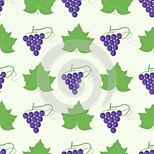 Grape berry leaf pattern 4by4