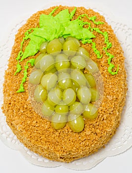 Grape cake