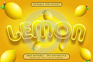 grape 3d text effect and editable text effect with grape and leaf