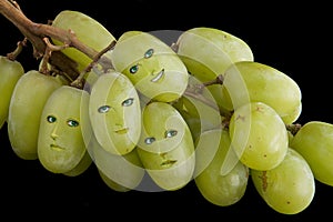 Grape faces