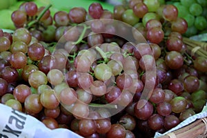 Grape fruit at Vietnam marketplace