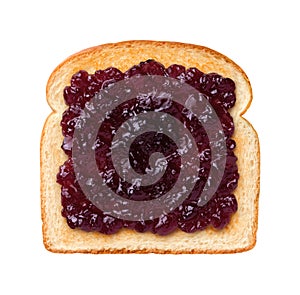 Grape Jelly on Toast