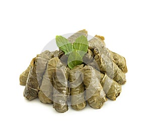 Grape Leaves Stuffed Rolls