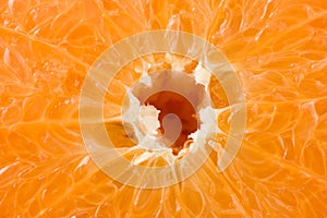 Grapefruit flesh photo